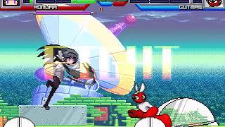 NICK54222 MUGEN: Homura Akemi (me) VS Cut Man (Excursion)