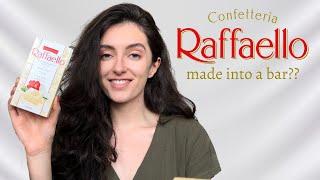 they made a Raffaello bar?? - Ferrero Raffaello chocolate bar review