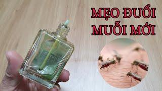 MẸO ĐUỔI MUỖI MỚI NHANH LẸ HIỆU QUẢ SẼ KHÔNG CÓ CON MUỖI NÀO DÁM ĐẾN GẦN BẠN