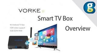 VORKE Z1 Amlogic S912 Smart TV Box Overview