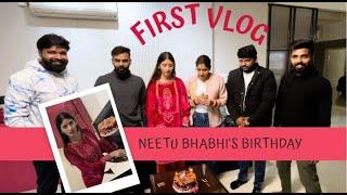 My first Vlog- Neetu Bhabhi ko diya B'day Surprise