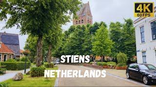 Stiens, Netherlands SURPRISING Walking Tour 4K/60FPS