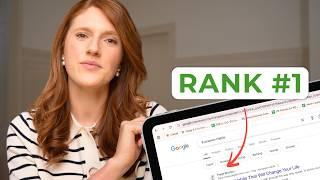 Rank #1 on Google with This SIMPLE SEO Hack!