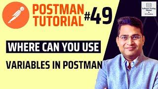 Postman Tutorial #49 - Where can you use Variables in Postman
