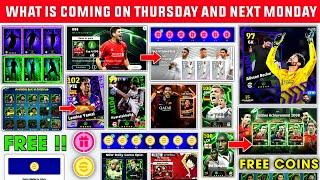 Free 1000 Coins & New Club Selection  What Is Coming On Tomorrow In eFootball 2025 Mobile