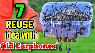 7 AWESOME USES OF OLD EARPHONE