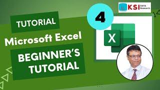 Microsoft Excel part 4