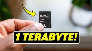 BEST STORAGE CARD for Sony Cameras!  (Angelbird  1TB CFExpress A)