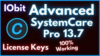 IObit Advanced SystemCare Pro 13.7 | Free | Full Version || Tech Moron