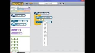 Blinker en Modkit para Arduino