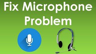 How to fix microphone problem in windows 7