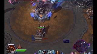 Samuro, No Healer Match - Heroes of the Storm