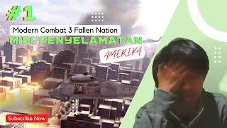 TAMATIN Modern Combat 3, Mirip Call of Duty PC, Game Perang Android Ringan, Misi Nyelamatin US #1