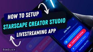 How to Setup Starscape Creator Studio | Easy Tutorial | RonElixy