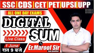 Digital Sum | Digital Sum Concept | Short Tricks for Digital Sum by Maroof Sir Super Climax Academy