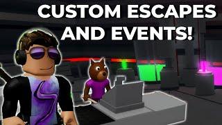 PIGGY BUILD MODE CUSTOM ESCAPES AND EVENTS!!!