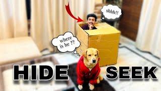 Playing Hide & seek with my dog | Anant Rastogi & Leo