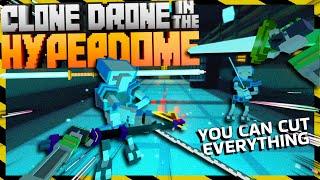 The BEST VR VOXEL Fighting Game | Clone Drone in the Hyperdome VR