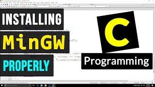 MinGW Compiler Suite Installation for C / C++ Programming ( Windows )