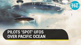 Pilots flying over Pacific Ocean claim to have spotted multiple UFOs - report | Details