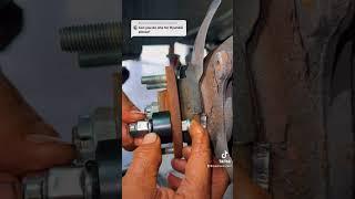 Wheel stud replacement ￼#mechanic #car