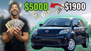 I Flipped This Car And Made $2400 In Profit In Just 5 Days Full Process