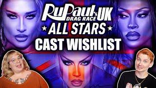 RuPaul's Drag Race UK ALL STARS Cast Wishlist + Which Franchises are ready? | Mangled Morning