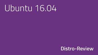 Ubuntu 16 04 LTS