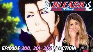 AIZEN ENTERS KARAKURA TOWN! Bleach Episode 300, 301, 302 REACTION!