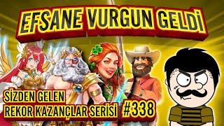 SLOT OYUNLARI HAYRİ SİZDEN GELENLER SERİSİ #338 REKOR KAZANÇLAR  #slotoyunları #slot