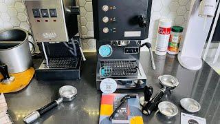 Profitec Go Espresso Machine Unboxing + First Impression Compared to Gaggia Classic Pro