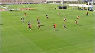 IL SUPER GOL di KENAN YILDIZ all'allenamento Juventus alla Continassa