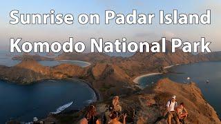 Sunrise Trekking up Padar Island Komodo National Park