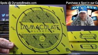 2022 Panini Immaculate Football Card 6 Box Case Break #1   Sports Cards