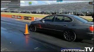 Power Dynamix GS-F at TX2K20 ROLL RACING! Turbo Lexus GS300