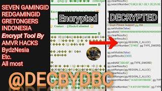 How to decrypt Lua Script REDGAMINGID, SEVENGAMINGID, BYDZNESIA, MAFIAWAR | BYPASS BIGLOG | DECBYDBC