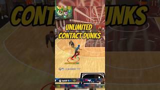 HOW TO GET UNLIMITED CONTACT DUNKS in NBA 2K25 