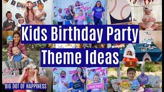 Kids Birthday Party Theme Ideas with Party Decorations, Favors, and Games from Big Dot of Happiness