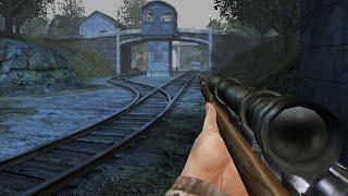 Diverting the Enemy - Medal Of Honor: Allied Assault No commentary gameplay