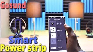 Gosund Smart Power Strip Unboxing and Setup | link & Control Power Strip With Google Home and Alexa