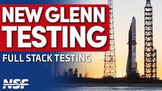  Blue Origin Tests New Glenn Full Stack for Maiden Flight