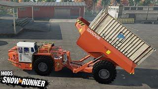 SnowRunner - New Heavy truck Mod | Sandvik TH545i