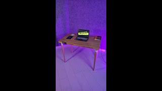 Умный стол с беспроводной зарядкой "Бесконечное зеркало"