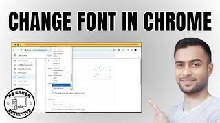 How to Change Font in Google Chrome