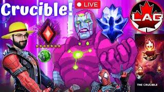 LagSpiker Legendary Crucible First Attempt! Valiant FTP Roster Good Enough? 7-Star Reunion! - MCOC