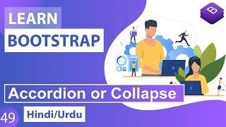 Bootstrap Collapse & Accordion Plugin Tutorial in Hindi / Urdu