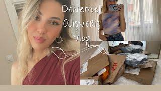 Denemeli Alışveriş - Vlog - Styling - Kombin Önerisi - Temmuz Ayı Alışveriş - Zara Stradivarius