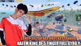 28 Kill Solo Squad !! Gameplay Tak Ada Obat Kat Sanhok !! Naeem King OF 5 Finger | Pubg Mobile