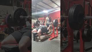 340 LBS X 1 @ 8 TOUCH AND GO BENCH