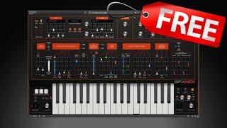 【Limited Time Free!?】$75→$0! Best Free ARP Axxe Synth VST Plugin 2024!? AXXESS, GForce Software